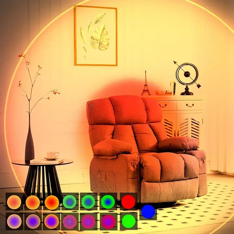 LED Motion Sensor Under Cabinet Closet Light USB Rechargeable Kitchen Lamp LED Wall Light Waterproof Porch Lights Glow Spotlight