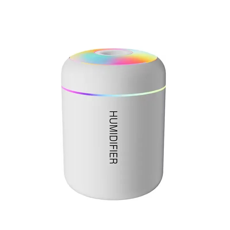 180ML Mini Air Humidifier USB Aroma Diffuser Essential Oil Purifier Mist Maker Colorful Lights humidificador For Home Car Office