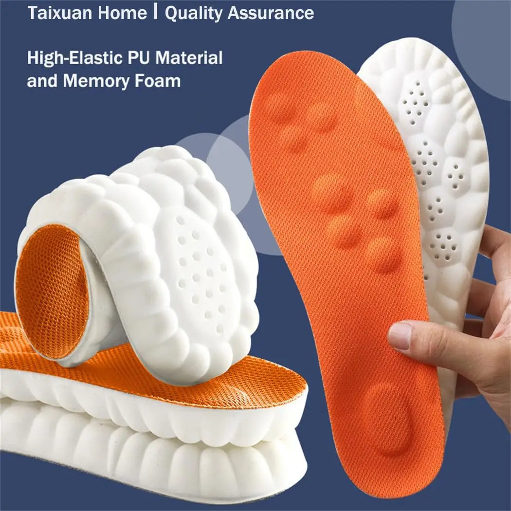 Cloud for Men and Women Men's Comfortble Shoe Steppers Insoles Sole Inserts Memory Foam Insoles for Women/Men with Arch Support