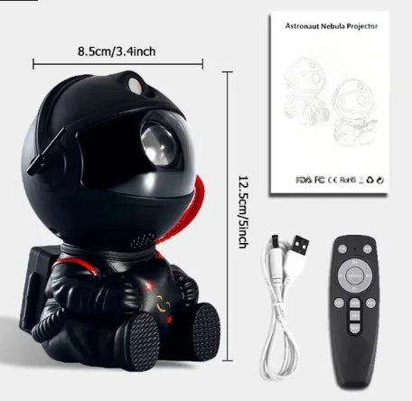 Star Projector Galaxy Night Light Astronaut Space Projector Starry Nebula Ceiling LED Lamp for Bedroom Home Decorative kids gift