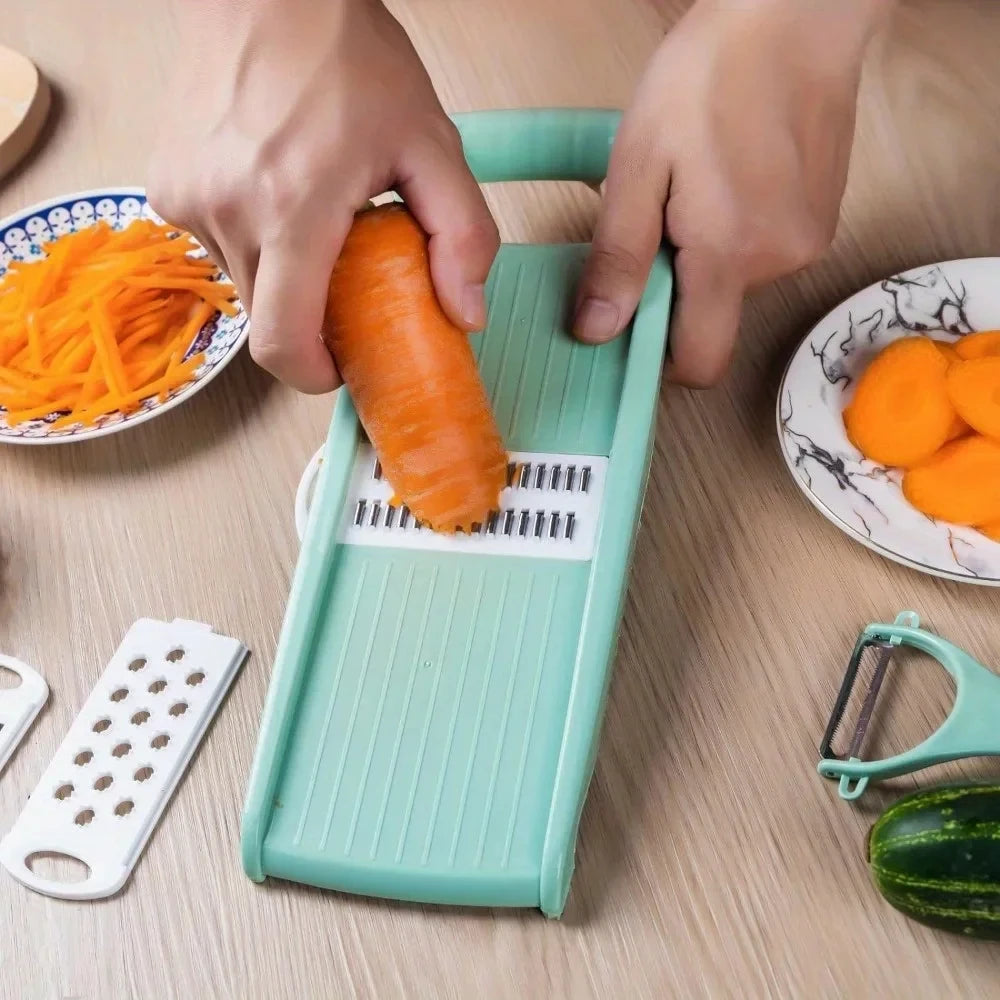 Vegetable Fruit Slicer Multifunctional Manual Food Grater Cutter Potato Household Chopper Kitchen Veggie Dicer Gadgets