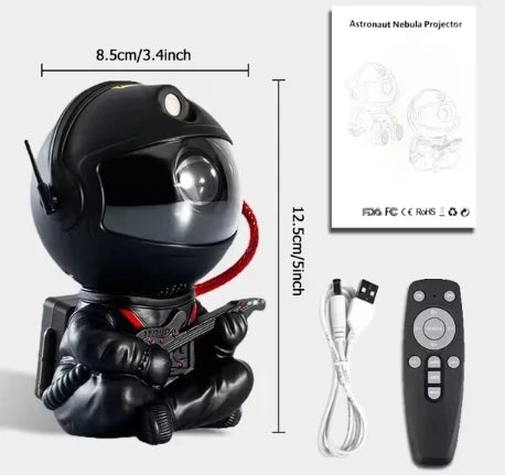 Star Projector Galaxy Night Light Astronaut Space Projector Starry Nebula Ceiling LED Lamp for Bedroom Home Decorative kids gift